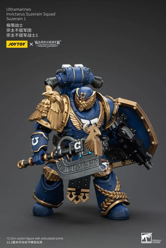 Warhammer The Horus Heresy Action Figure 1/18 Ultramarines Invictarus Suzerain Squad Suzerain 1 12 cm